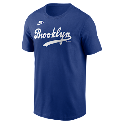 Jackie Robinson Brooklyn Dodgers Cooperstown Men's Nike MLB T